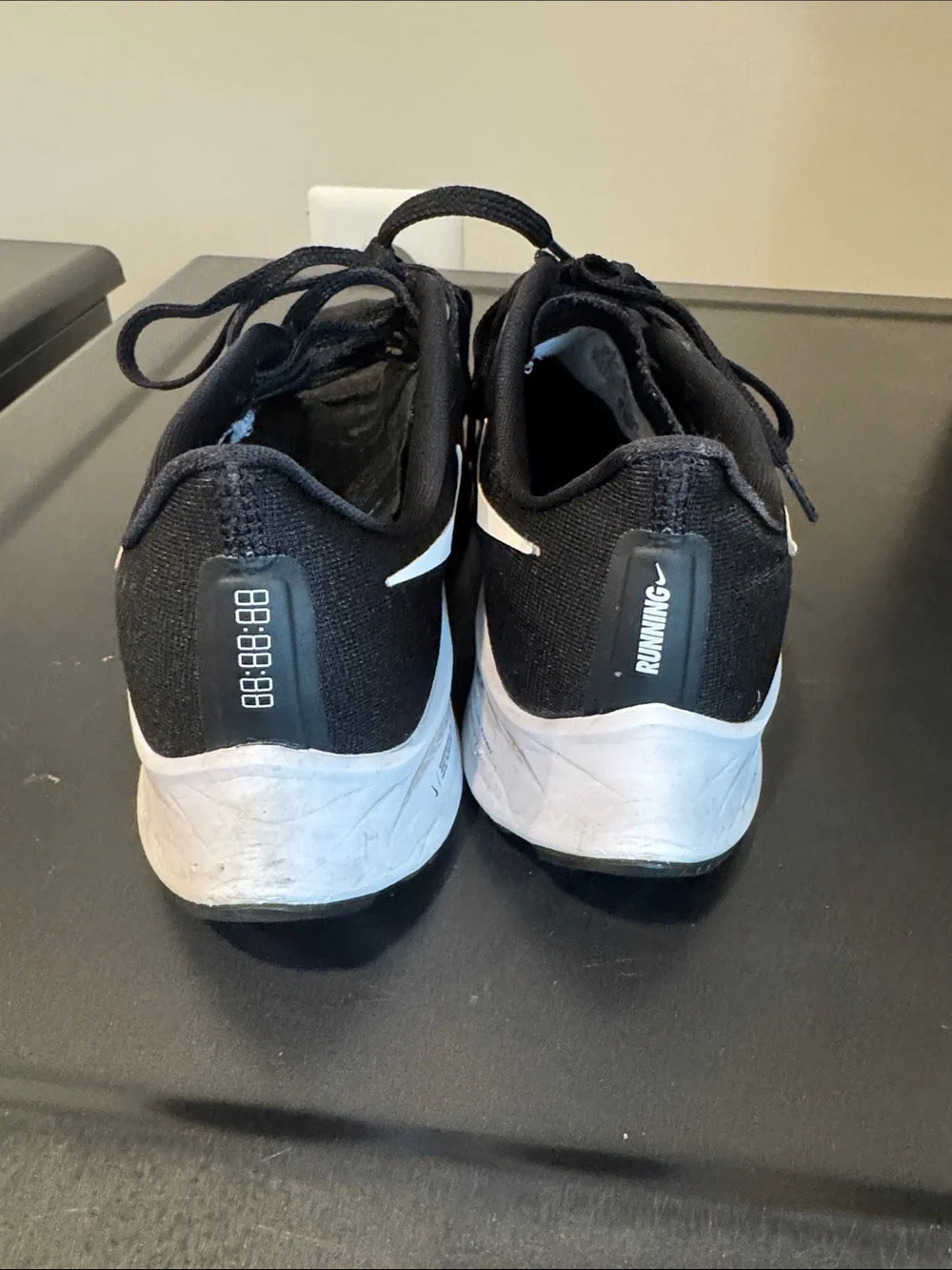 Nike Women's Black and White Running Shoes